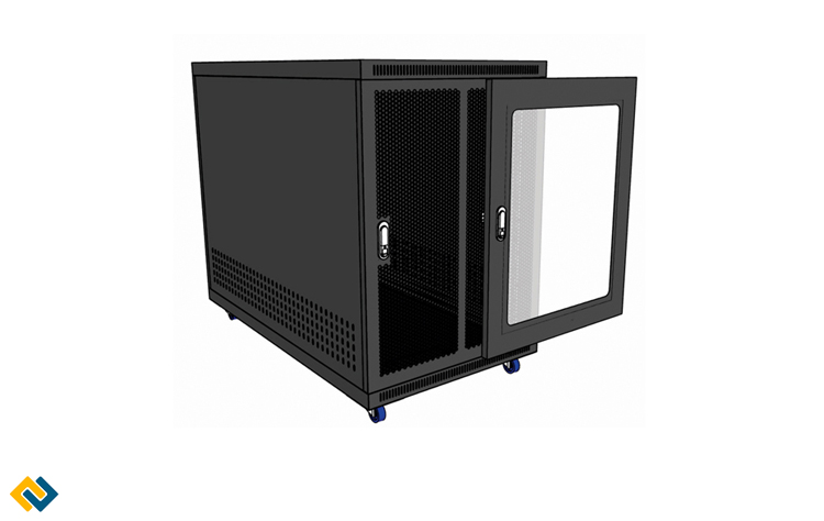 Tủ mạng 15U sâu 1000, Tủ rack 15U sâu 1000
